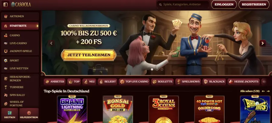 Online casino ohne oasis